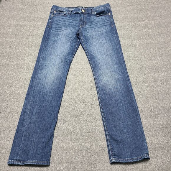Express Womens Jeans 12 Reg Skinny Mid Rise Stretch Festival Denim Pants - Picture 1 of 9